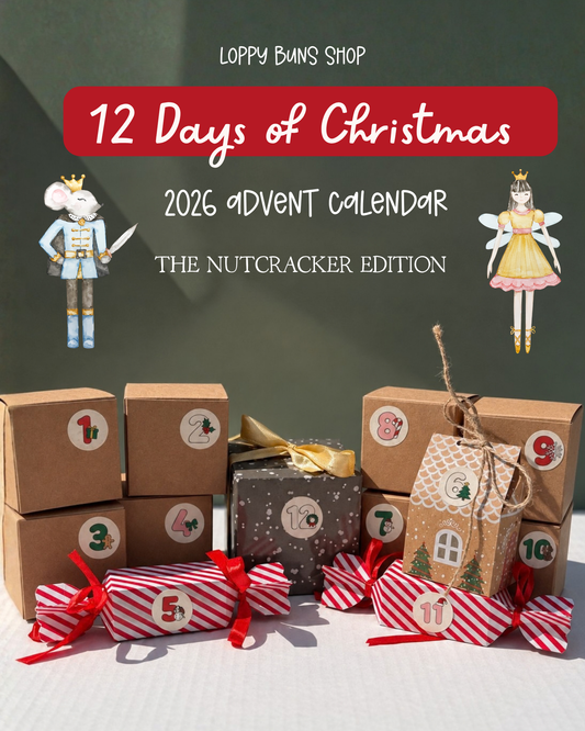 PRE ORDER 🎄 12 Days of Christmas Advent Calendar — Nutcracker Edition