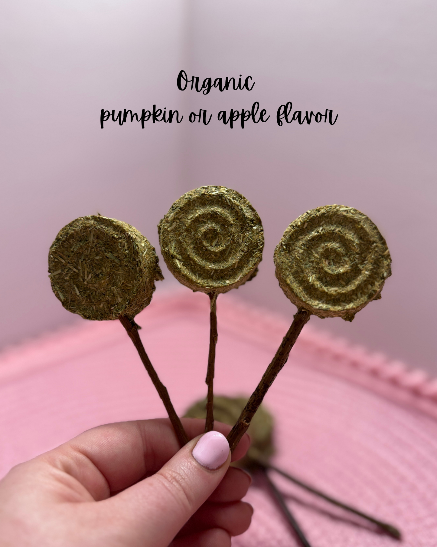 Loppy Pops – Hay Based Bunny Lollipops (Pack of 3)