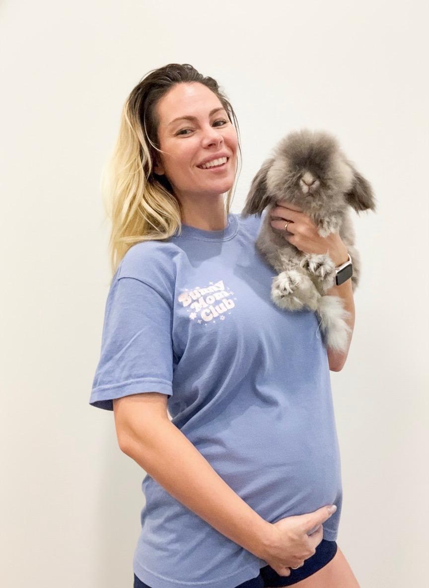 Bunny Mom Club Shirt-Rabbit Mom Shirt-Rabbit Lover Gift- Bunny Shirt