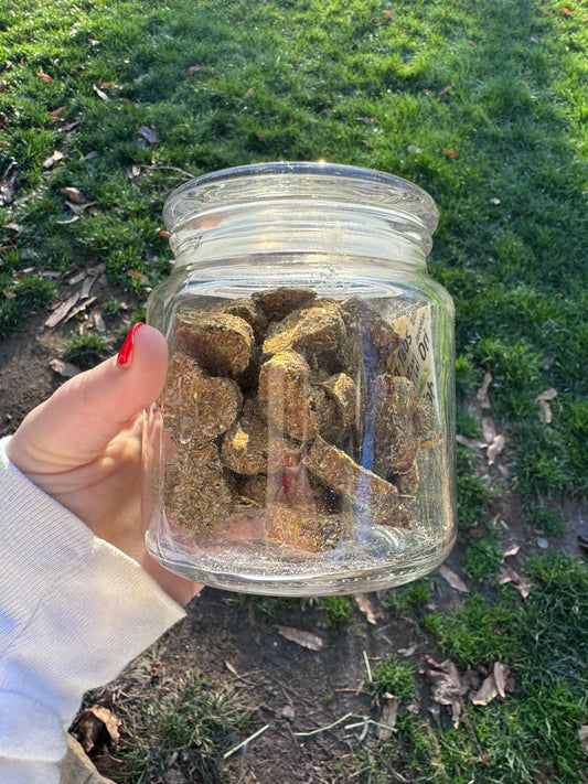 Probiotic Rabbit Hearts – Hay, Oat, Pumpkin & Blueberry, Ginger | 25 Pack