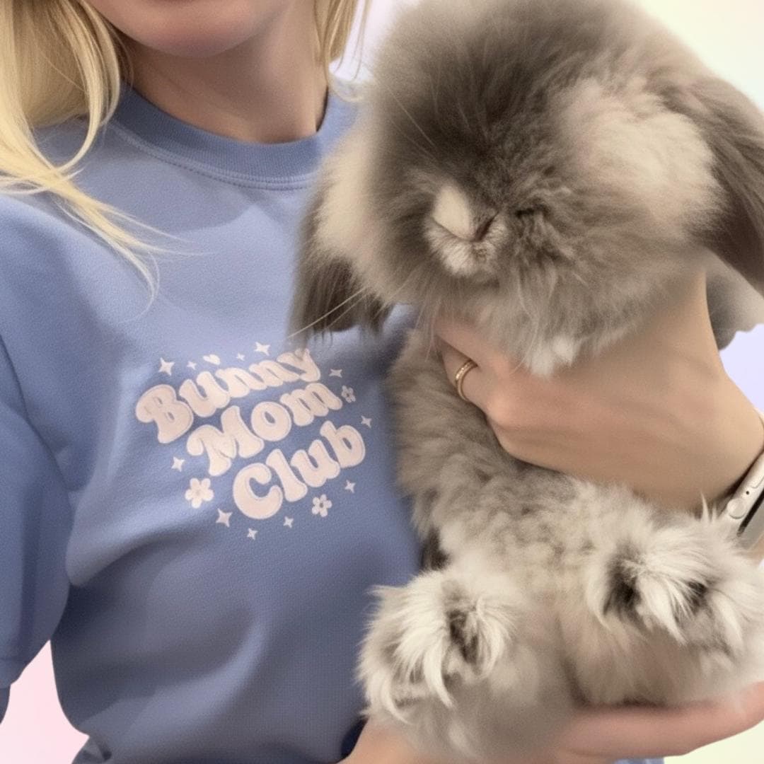 Bunny Mom Club Shirt-Rabbit Mom Shirt-Rabbit Lover Gift- Bunny Shirt