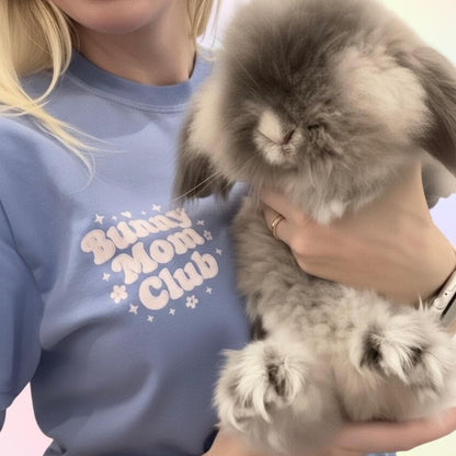 Bunny Mom Club Shirt-Rabbit Mom Shirt-Rabbit Lover Gift- Bunny Shirt