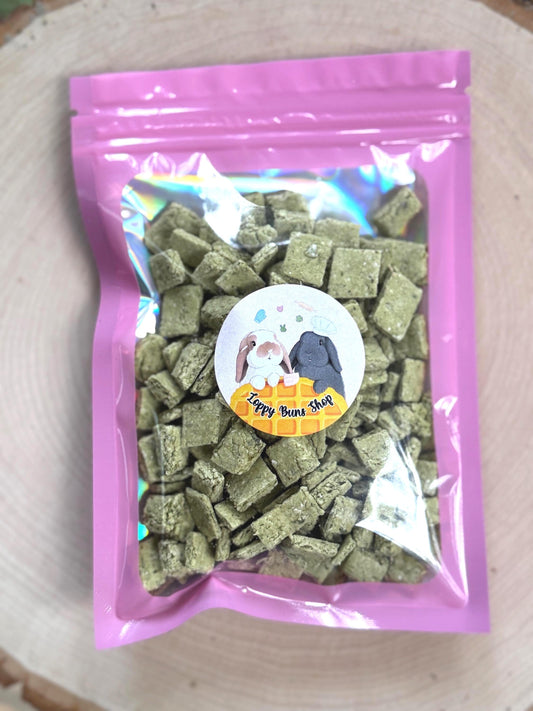 BUNNY CROUTONS | Rabbit Pals Exclusive Treat | Salad Topper | Bunny Treats | Cilantro, Parsley, Basil, Oats