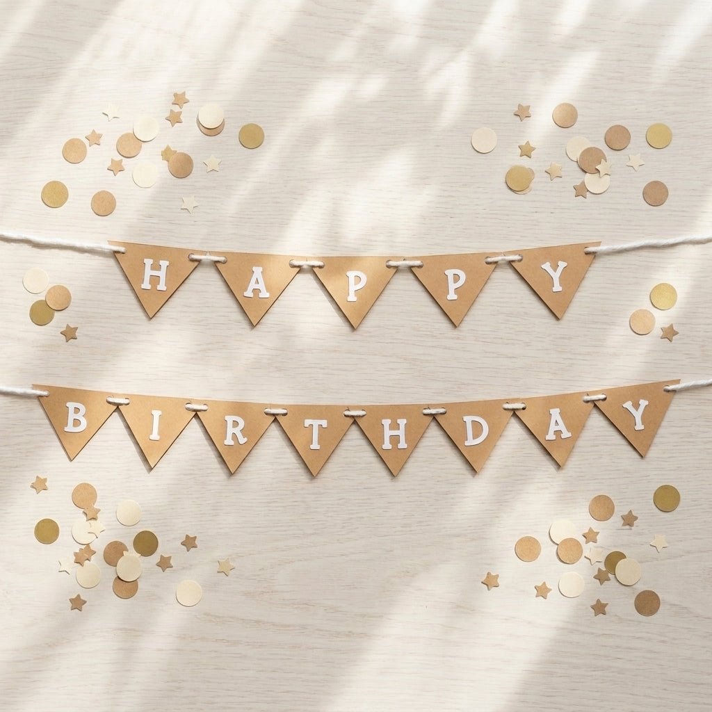 Bunny Birthday Banner