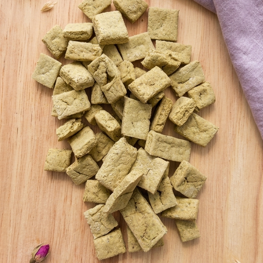 BUNNY CROUTONS | Salad Topper | Bunny Treats | Cilantro, Parsley, Basil, Oats